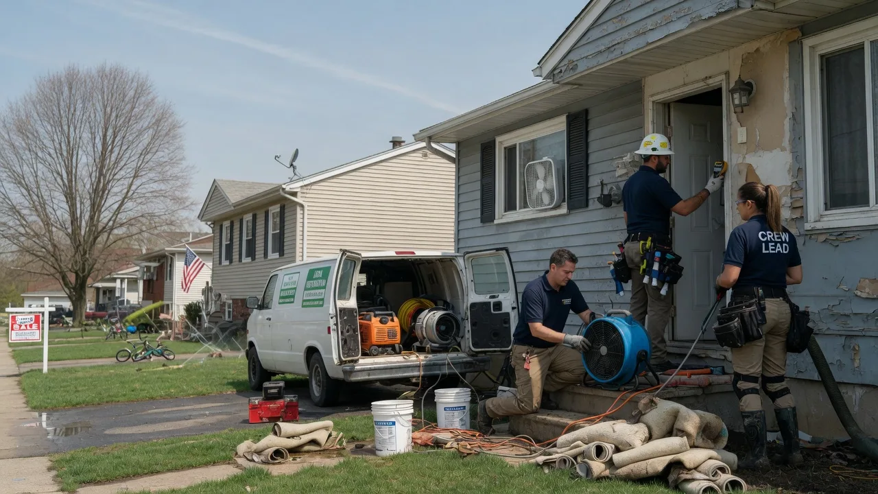 Flood Cleanup in Fingerville, SC near me